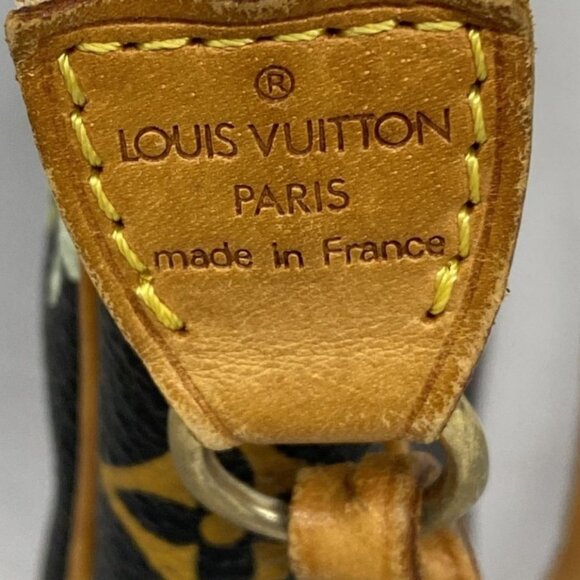 Louis Vuitton Monogram Multicolor Murakami Pochette Pouch Bag Accessories Black - Picture 10 of 10